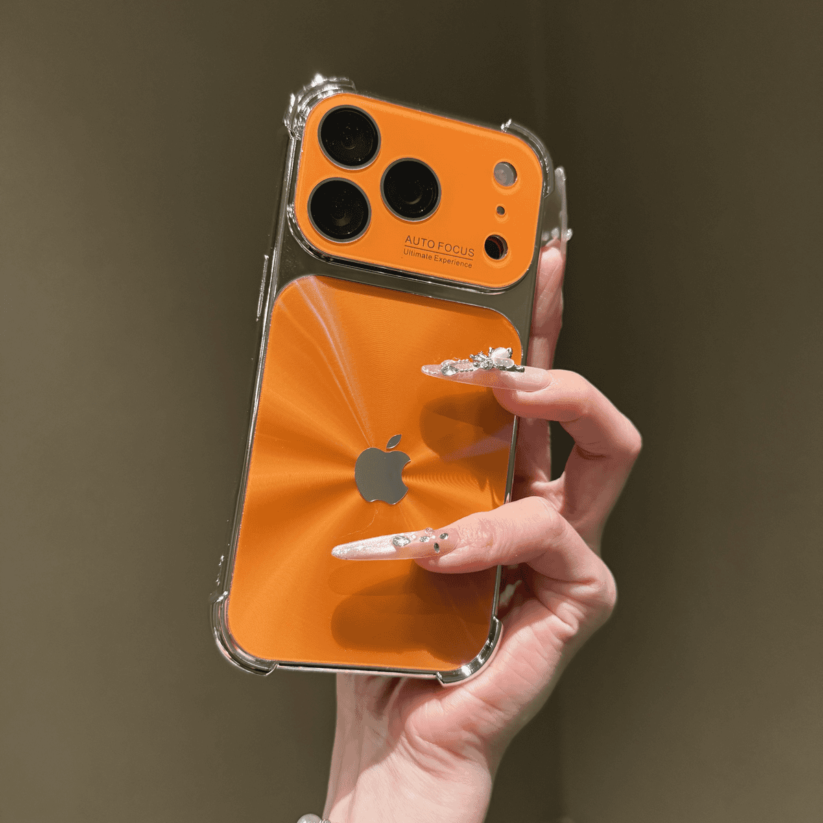 CD pattern laser four corner anti drop case for iPhone - Image 6
