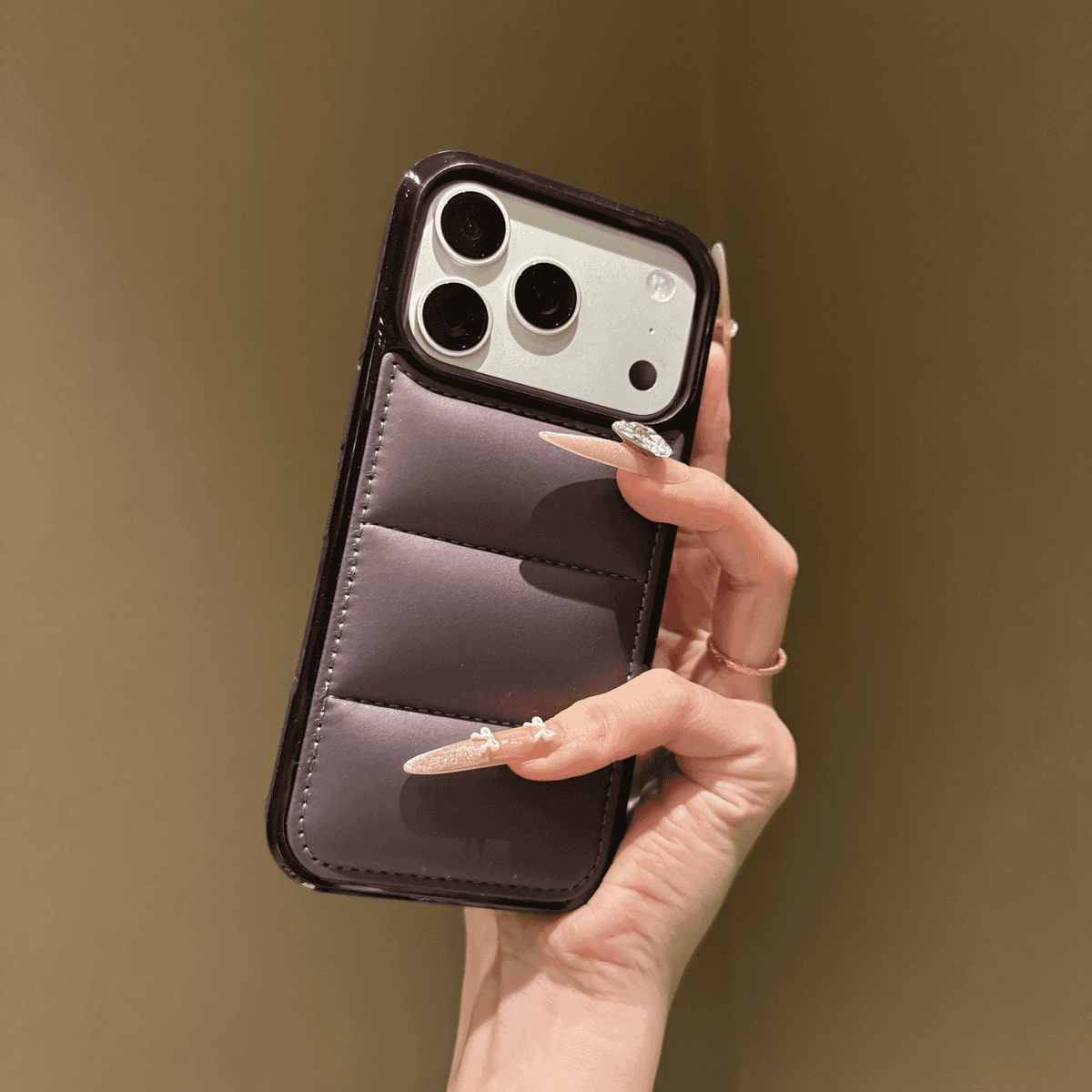 New cotton filled down jacket case for iPhone - Image 12