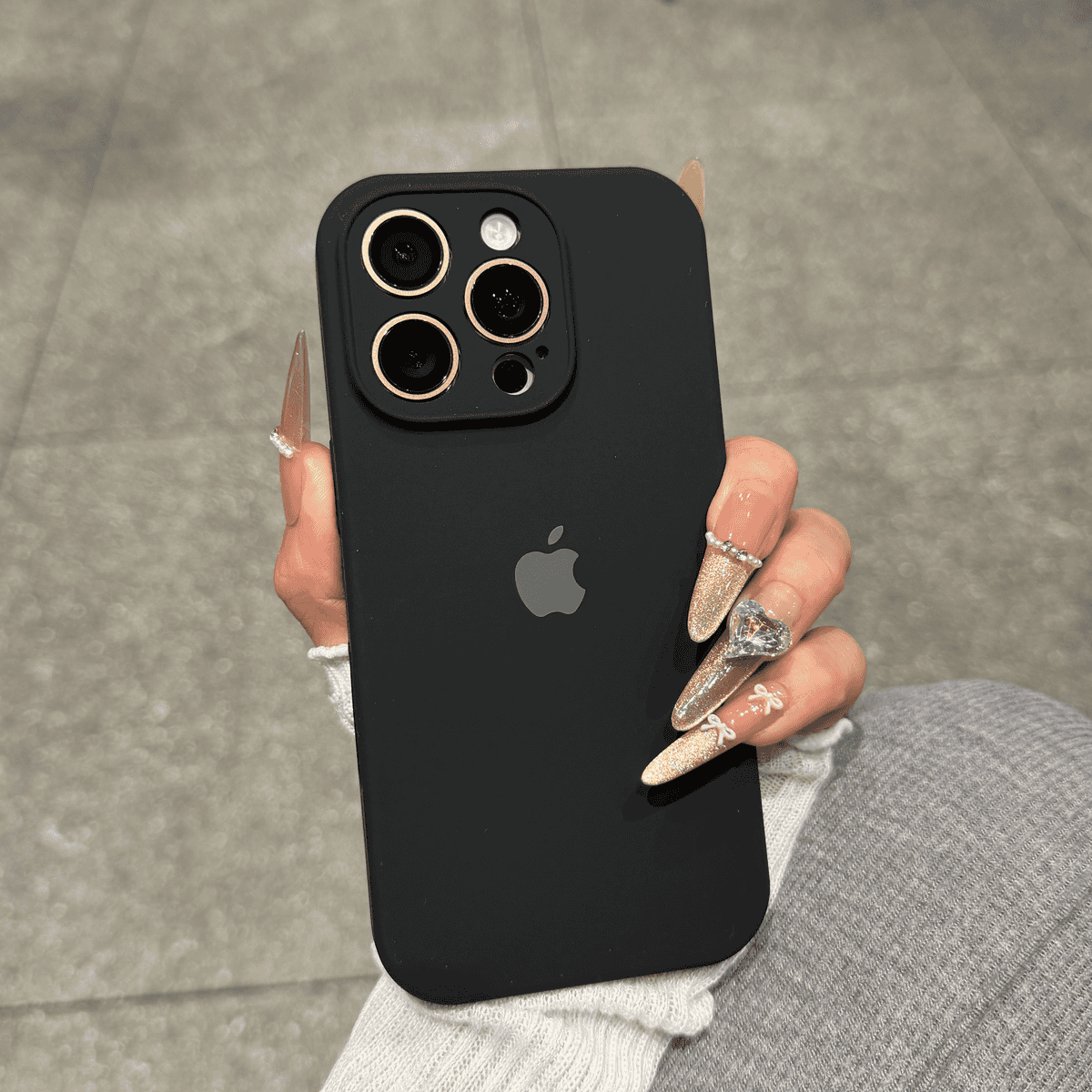 Advanced precision perforated liquid silicone case for iPhone - Image 8