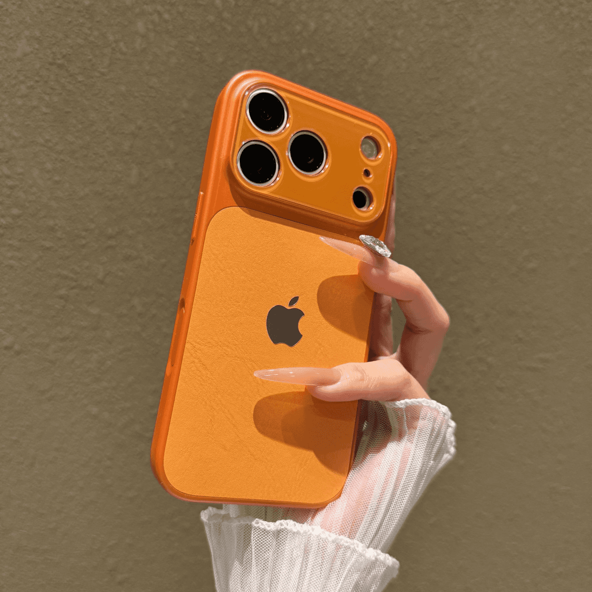 All inclusive leather case for iPhone