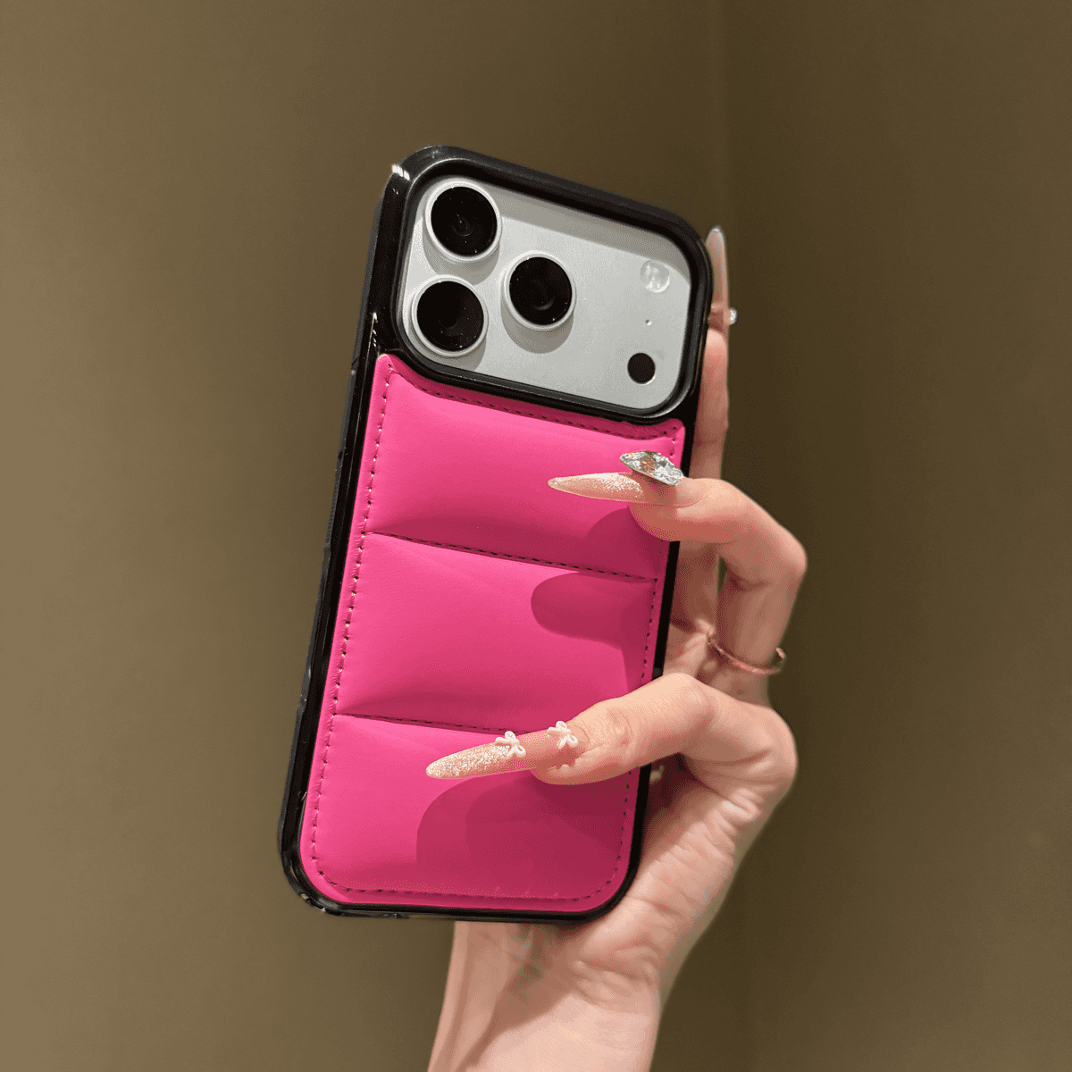 New cotton filled down jacket case for iPhone - Image 7