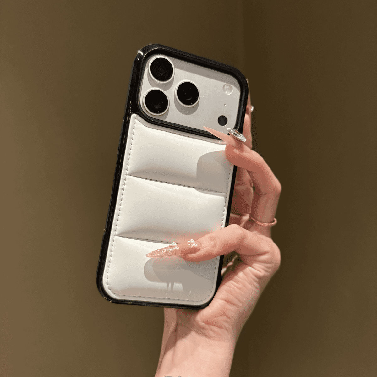 New cotton filled down jacket case for iPhone - Image 13