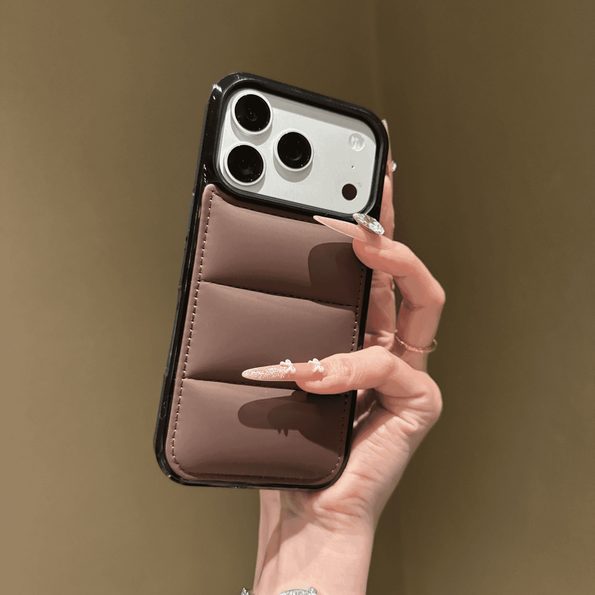 New cotton filled down jacket case for iPhone - Image 10