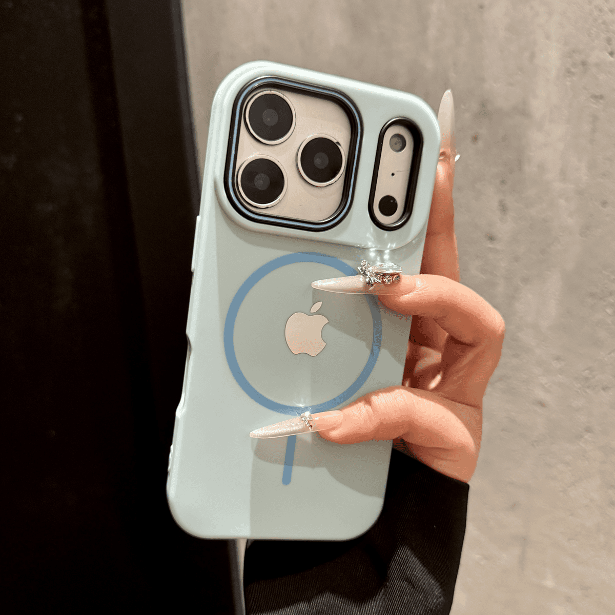 Candy macaron colored magnetic case for iPhone - Image 2