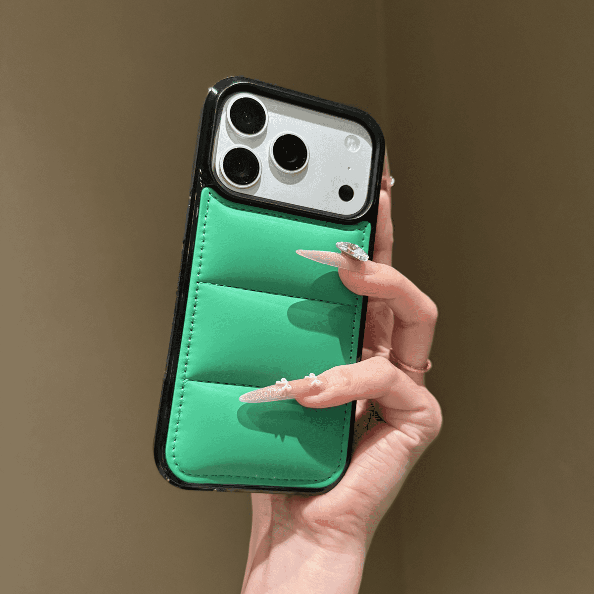 New cotton filled down jacket case for iPhone - Image 2