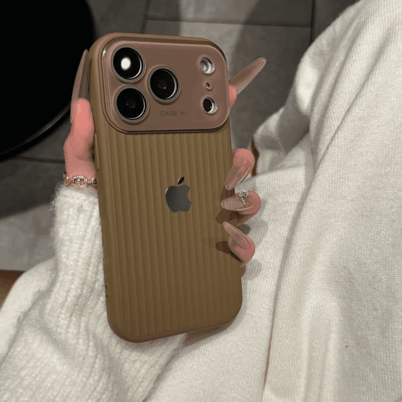 New corrugated all inclusive lens film case for iPhone - Image 7