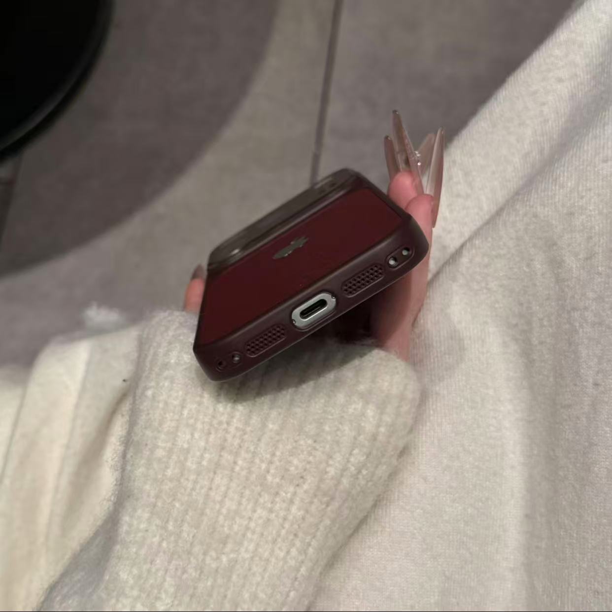 Advanced leather texture camera lens protection case for iPhone - Image 6